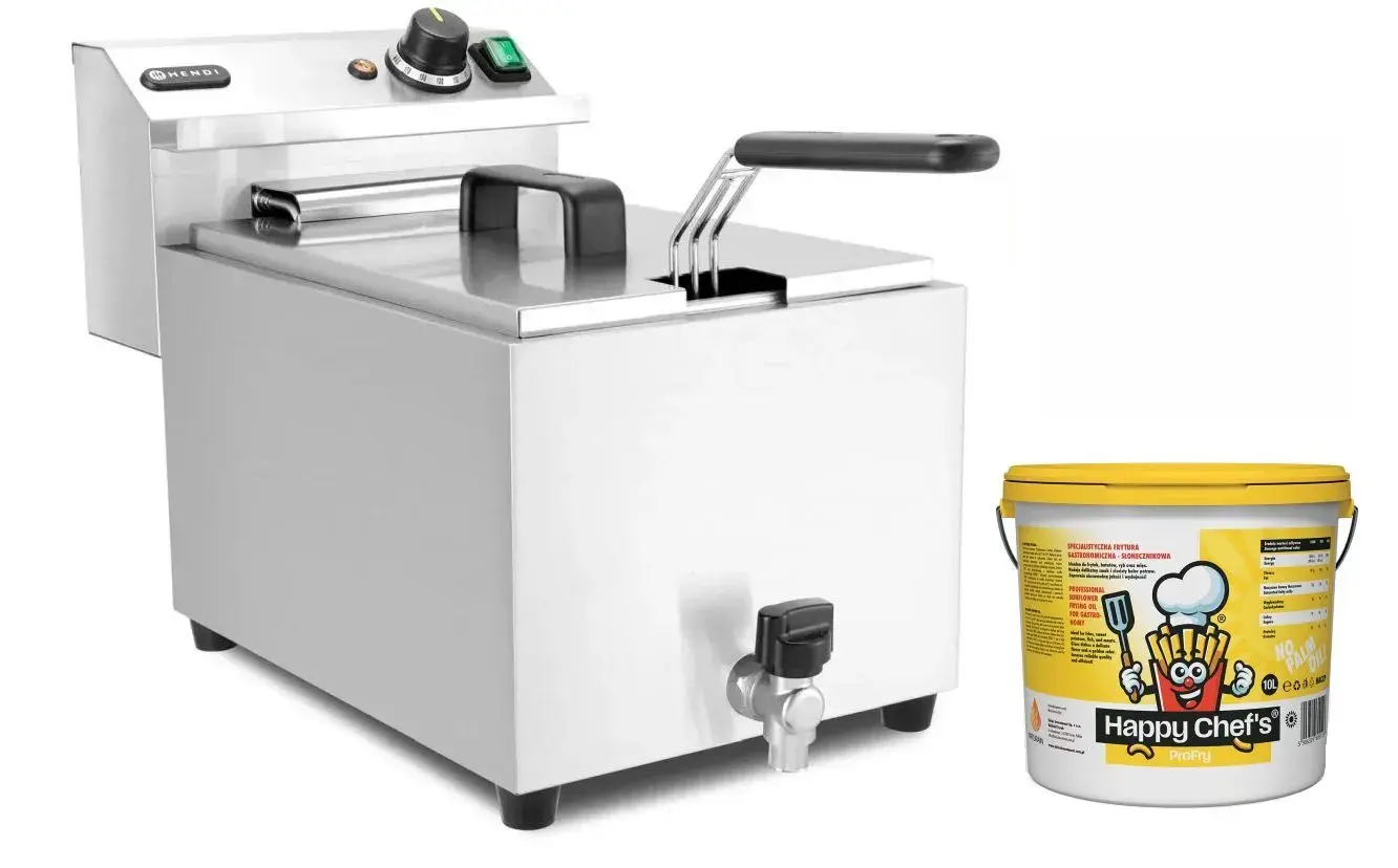 Frytownica XL z kranem spustowym Profi Line 10L