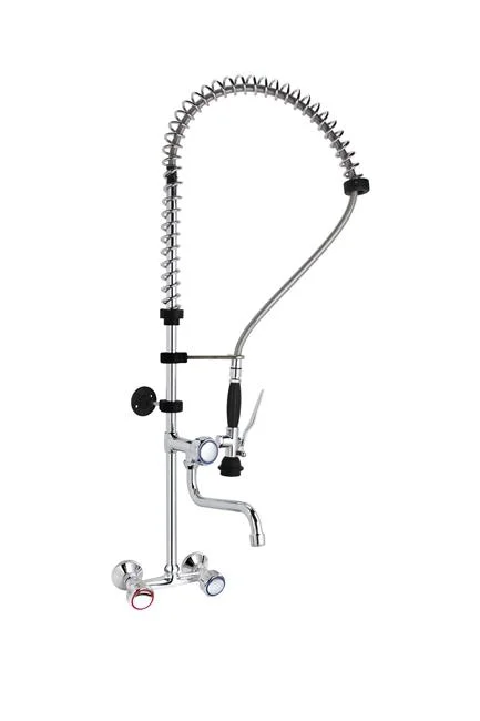 Bateria z prysznicem montowana do ściany Wariant podstawowy