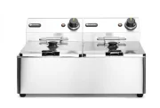 Frytownica 2×6 l, HENDI, Kitchen Line, 12L, 230V/6600W, 550x430x(H)305mm Wariant podstawowy