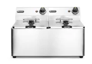 Frytownica 2×8 l, HENDI, Kitchen Line, 16L, 230V/7000W, 542x430x(H)351mm Wariant podstawowy