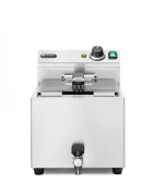 Frytownica XL Profi Line z kranem spustowym, manualna, 10 l, 400 V Wariant podstawowy
