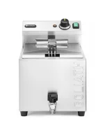 Frytownica XL z kranem spustowym HENDI GOLIATH, HENDI, 10L, 400V/10200W, 300x585x(H)392mm Wariant podstawowy