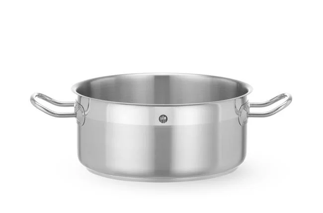 Garnek niski bez pokrywki, HENDI, Profi Line, 4,7L, ?240x(H)112mm, Okrągły Wariant podstawowy