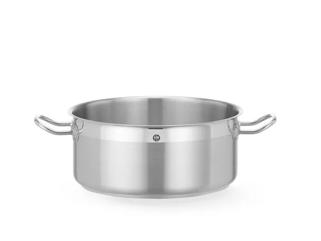 Garnek niski bez pokrywki, HENDI, Profi Line, 7,3L, ?280x(H)126mm, Okrągły Wariant podstawowy