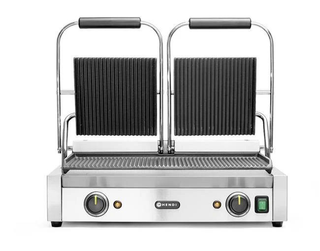 Grill kontaktowy podwójny - ryflowany Wariant podstawowy