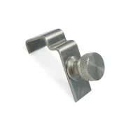 Hak do rozbudowy regału magazynowego aluminiowego na pojemniki GN 1/1, HENDI, 15x42x(H)42mm Wariant podstawowy