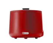 Kociołek do zupy UNIQ, HENDI, 8L, czerwony, 220-240V/500W, ?365x(H)325mm Wariant podstawowy