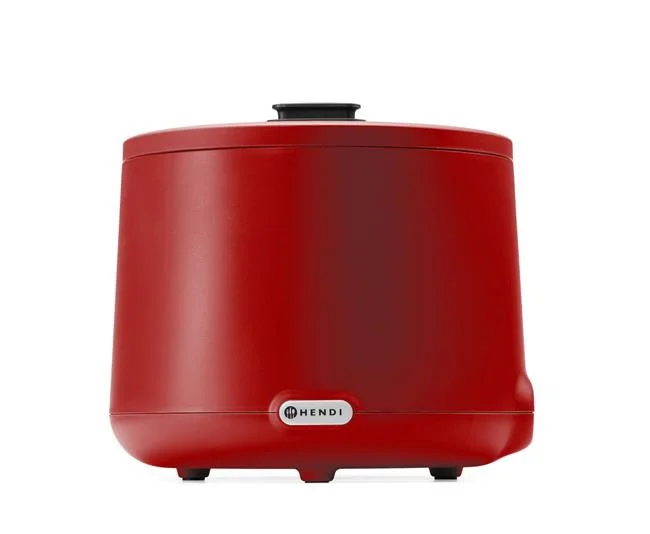 Kociołek do zupy UNIQ, HENDI, 8L, czerwony, 220-240V/500W, ?365x(H)325mm Wariant podstawowy
