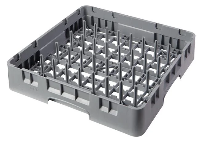 Kosz na talerze CAMBRO CAMRACK® do zmywarek 500×500 mm, szary Wariant podstawowy