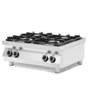 Kuchnia gazowa 4-palnikowa Kitchen Line, stołowa Wariant podstawowy