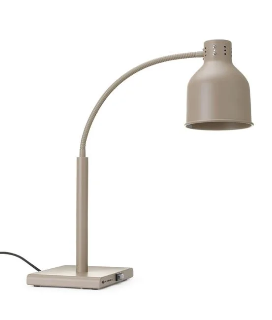 Lampa do podgrzewania potraw, giętka, HENDI, beżowy, 220-240V/250W, 268x203x(H)660mm Wariant podstawowy
