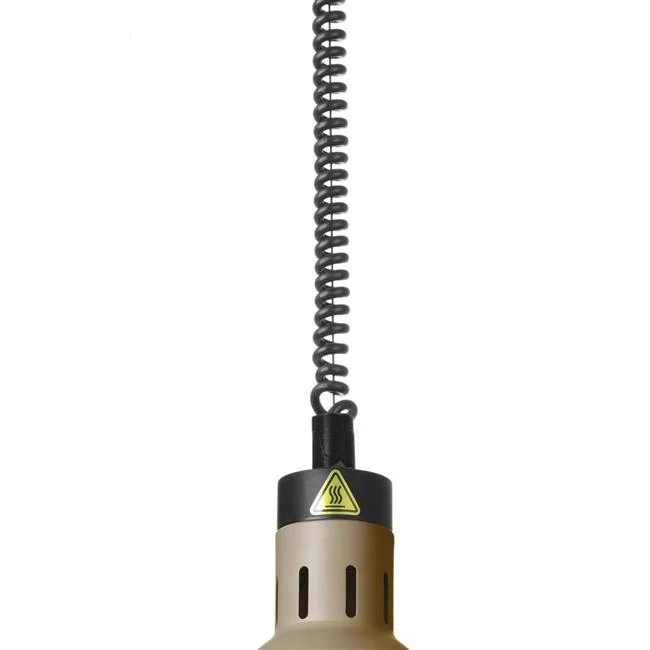 Lampa do podgrzewania potraw wisząca, cylindryczna, HENDI, beżowy, 230V/250W, ?175x(H)250mm Wariant podstawowy