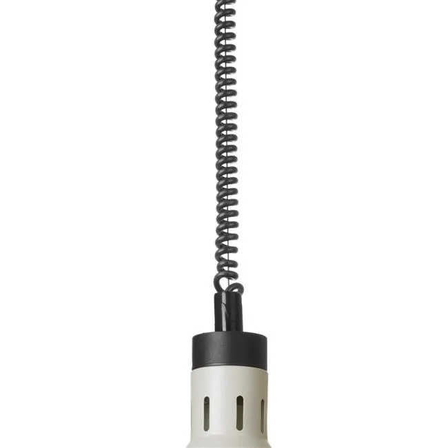 Lampa do podgrzewania potraw wisząca, stożkowa, HENDI, biały, 230V/250W, ?275x(H)250mm Wariant podstawowy