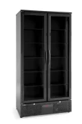 Lodówka barowa 2-drzwiowa, Arktic, 384L, czarny, 220-240V/365W, 900x530x(H)1820mm Wariant podstawowy