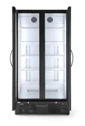 Lodówka barowa 2-drzwiowa, Arktic, 477L, czarny, 220-240V/365W, 900x530x(H)1820mm Wariant podstawowy