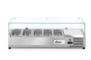 Nadstawa chłodnicza GN 1/4, Arktic, 5x GN 1/4, 230V/180W, 1205x335x(H)460mm 1200