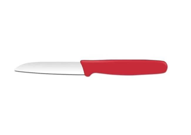 Nóż do obierania, HENDI, czerwony, (L)180mm Wariant podstawowy