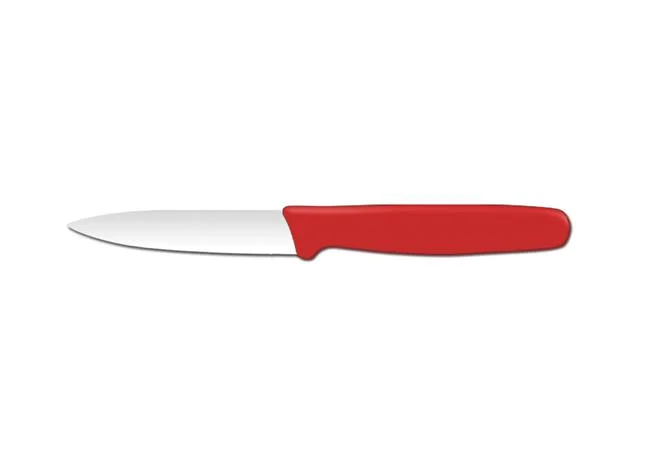 Nóż do obierania spiczasty, HENDI, czerwony, (L)192mm Wariant podstawowy