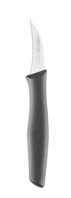 Nóż do obierania, zakrzywiony, seria NOVA, Arcos, czarny, (L)172mm Wariant podstawowy