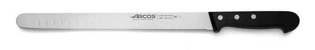 Nóż do plastrowania ze szlifem kulowym, seria UNIVERSAL, Arcos, czarny, (L)423mm Wariant podstawowy