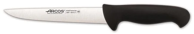 Nóż rzeźniczy, seria 2900, Arcos, czarny, (L)323mm Wariant podstawowy