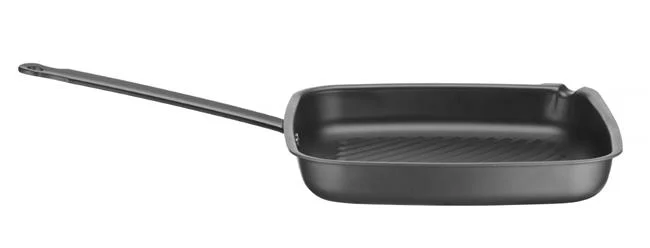 Patelnia do grillowania, kwadratowa, HENDI, 480x282x(H)80mm Wariant podstawowy
