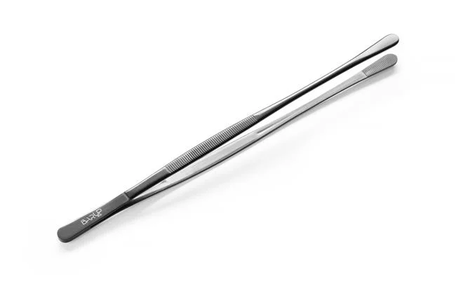 Pęseta z okrągłymi końcówkami powlekana, czarny, (L)305mm Wariant podstawowy