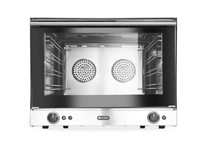 Piec konwekcyjny z nawilżaniem H100S, HENDI, GN 1/1, 230V/3500W, 699x608x(H)550mm Wariant podstawowy