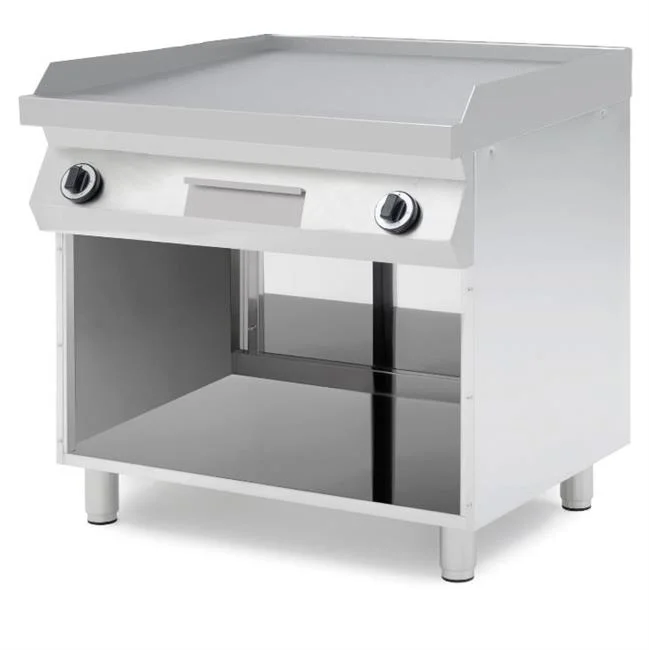 Płyta grillowa gazowa, gładka 800x700x850(h) linia Hendi  700 Wariant podstawowy