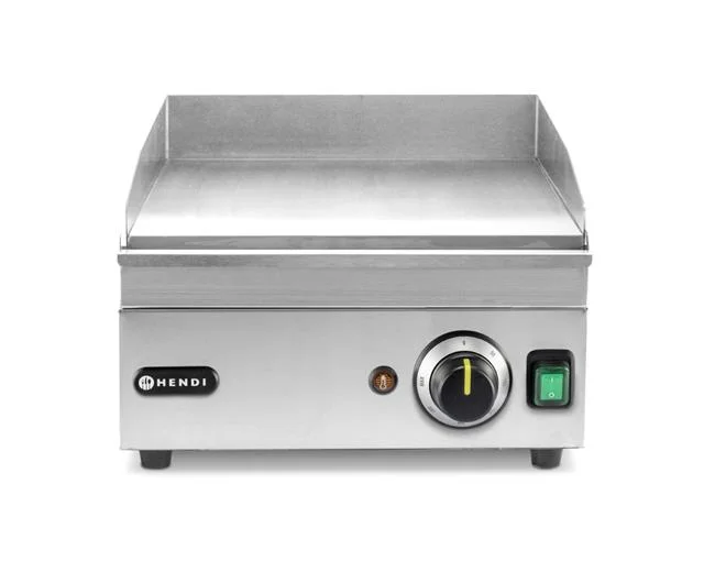 Płyta grillowa, HENDI, Kitchen Line, gładka, 220-240V/2000W, 326x445x(H)225mm Wariant podstawowy