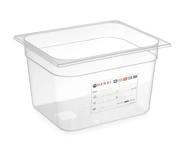 Pojemnik GN 1/2 HACCP z polipropylenu 150mm