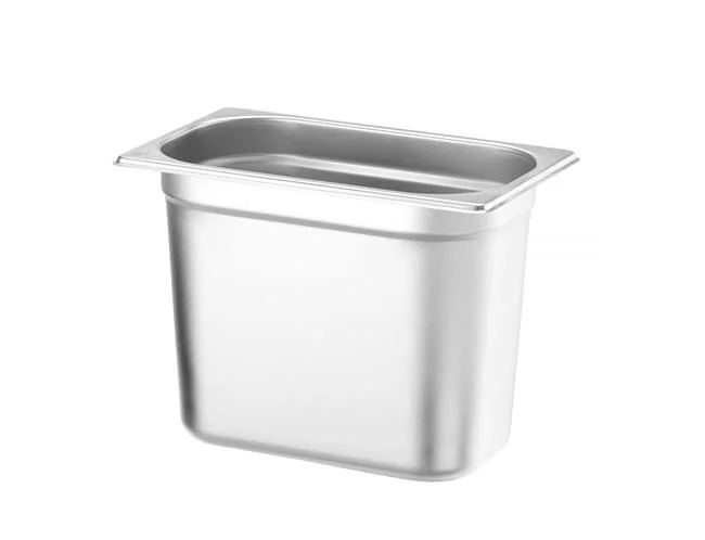 Pojemnik GN 1/4, HENDI, Budget Line, GN 1/4, 5,5L, 265x162x(H)200mm Wariant podstawowy