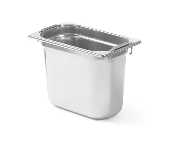 POJEMNIK GN 1/4 Z CHOWANYMI UCHWYTAMI – 265x162 mm Wariant podstawowy