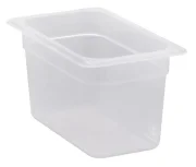 Pojemnik GN 1/4 z przezroczystego polipropylenu, Cambro, GN 1/4, transparentny, 162x265x(H)65mm 1,7 l
