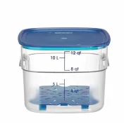 Pojemnik na żywność CamSquares Fresh Pro, Cambro, 11,4L, transparentny, 289x289x(H)216mm Wariant podstawowy
