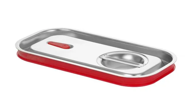 Pokrywka do pojemników GN z uszczelką silikonową, HENDI, Kitchen Line, GN 1/3, 325x176mm Wariant podstawowy