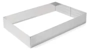 Rant piekarniczo-cukierniczy prostokątny 250x350x(H)80 mm