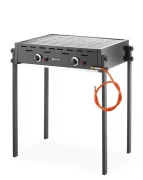 Roast-Master Pro Black Grill gazowy, HENDI, czarny, 11,6kW, 790x560x(H)900mm Wariant podstawowy