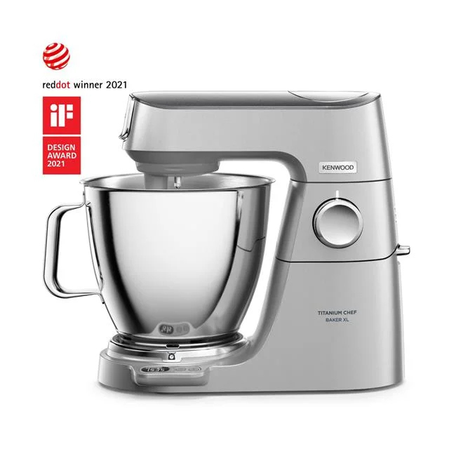 Robot planetarny Titanium Chef Baker XL, Kenwood, srebrny, 220-240V/1200W, 400x225x(H)370mm Wariant podstawowy