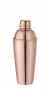 Shaker 3-częściowy Cobbler, Bar up, miedziany, o85x(H)240mm Wariant podstawowy