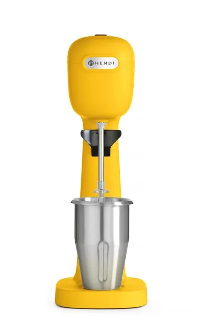 Shaker do koktajli mlecznych – Design by Bronwasser, HENDI, żółty, 220-240V/400W, 170x196x(H)490mm Wariant podstawowy