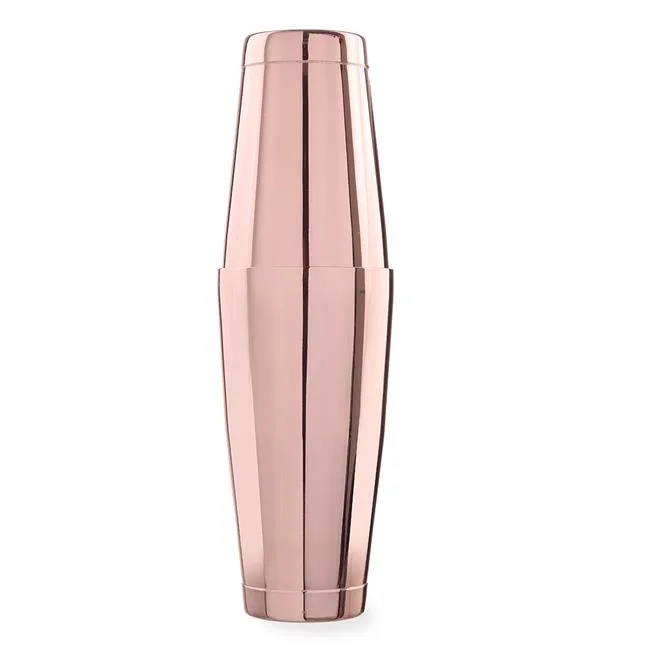 Shaker do koktajli Tin-Tin, Bar up, 0,8L, miedziany, ø90mm Wariant podstawowy