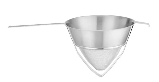 Sito chińskie z siatką, wzmocnione, HENDI, 505x250x(H)200mm Wariant podstawowy