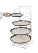 Stojak na siatki/blachy do pizzy 14 miejsc Wariant podstawowy