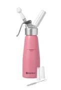 Syfon do bitej śmietany, HENDI, 0,5L, Pastelowy różowy, ?80x(H)260mm Wariant podstawowy