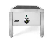 Taboret indukcyjny o dużej mocy, HENDI, 400V/5000W, 400x400x(H)380mm Wariant podstawowy