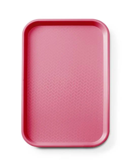 Taca fast food z polipropylenu GN 1/1, AmerBox, GN 1/1, czerwony, 530x325x(H)20mm Wariant podstawowy