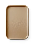 Taca fast food z polipropylenu GN 1/1, AmerBox, GN 1/1, brązowy, 530x325x(H)20mm Wariant podstawowy