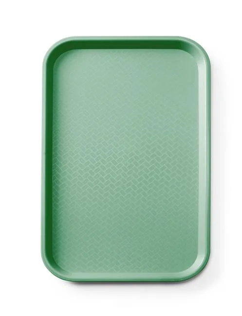 Taca fast food z polipropylenu GN 1/1, AmerBox, GN 1/1, zielony, 530x325x(H)20mm Wariant podstawowy