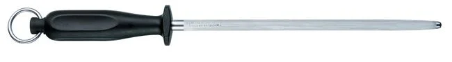 Victorinox Fibrox Ostrzarka stalowa, okrągła, 23 cm, czarna Wariant podstawowy